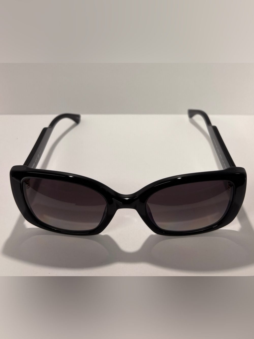 Moschino Black Polarized Sunglasses for Women